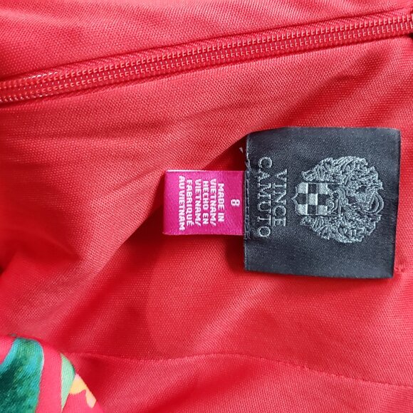 Petite Printed Cutout Halter Dress - Picture 4 of 5